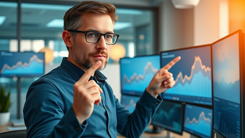forward-thinking entrepreneur analyzing website growth metrics website value