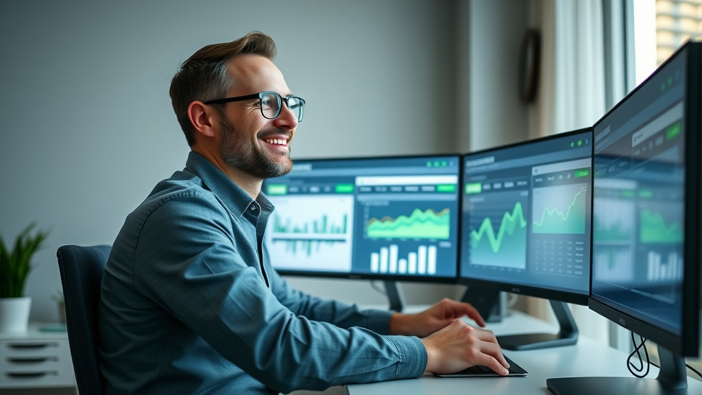 dynamic website financial dashboard website value