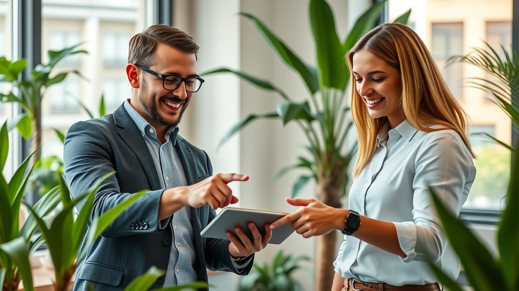 professional Orlando SEO consultant meeting with small business clients, digital marketing strategy, Orlando SEO