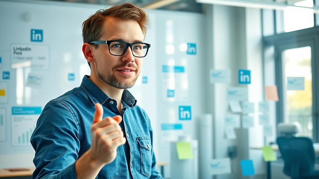 content strategist brainstorming expert linkedin marketing post ideas