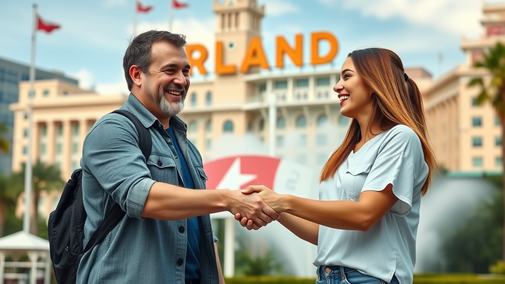 Influencer partnership in Orlando showcasing authentic collaboration for social media marketing and local digital branding.
