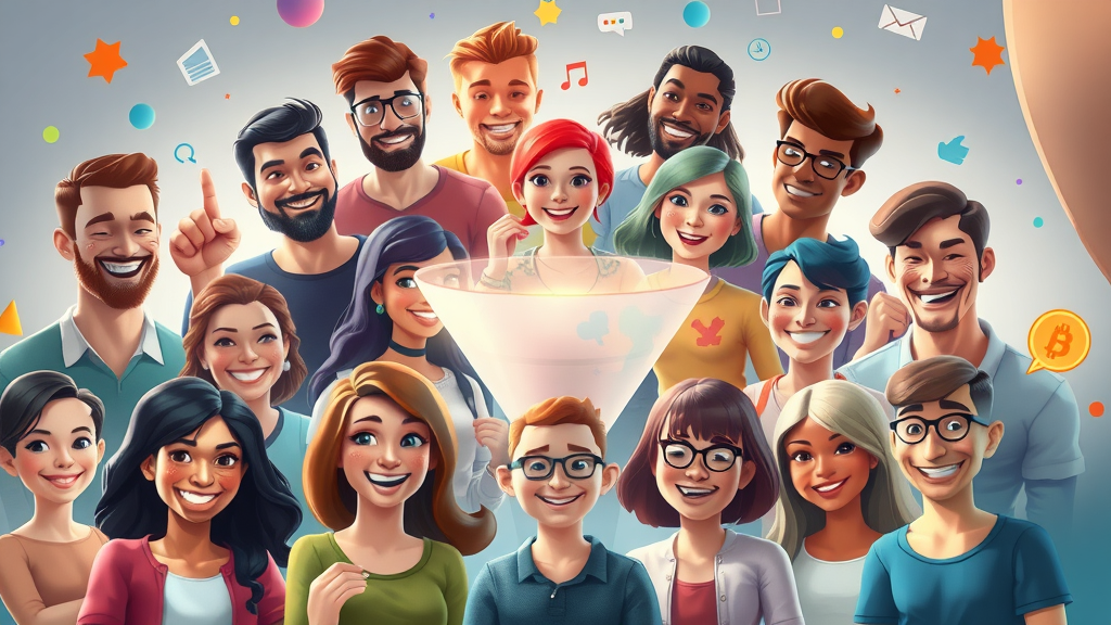 target audience demographics psychographics funnel building customer journey