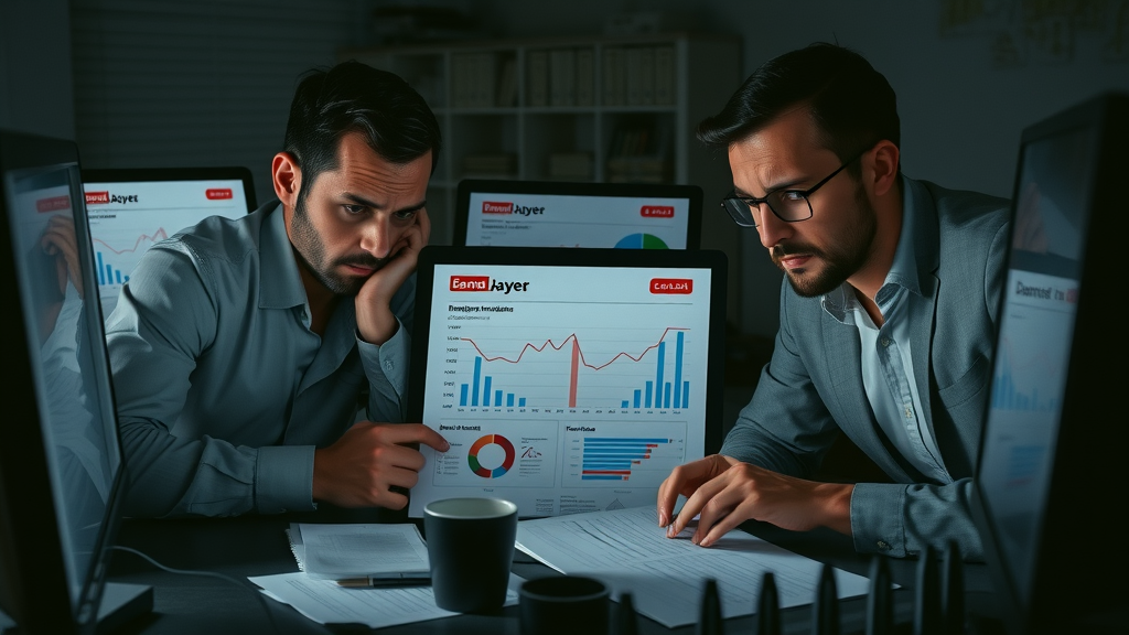 marketing strategy cautious marketers reviewing failed campaign data
